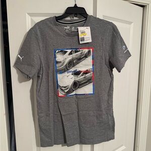 Puma Gray BMW Motorsport Graphic Tee